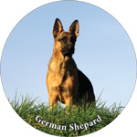 German Shepard Wheel Cover