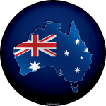 Oz Flag Map