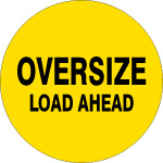 Oversize Load Ahead